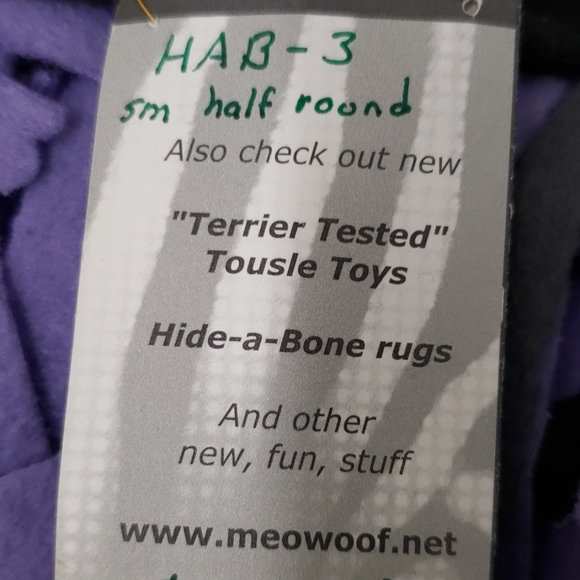Handmade meowoof hideabone dog bed new - Picture 7 of 7